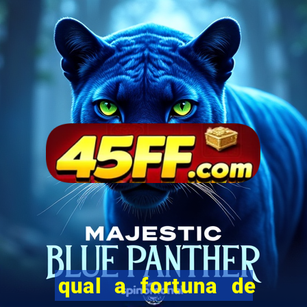 qual a fortuna de tony ramos